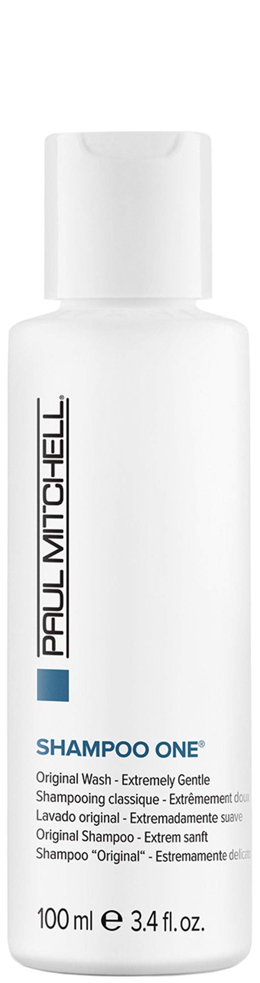 Paul Mitchell front label showing bottle and product name with clarity and brand trust