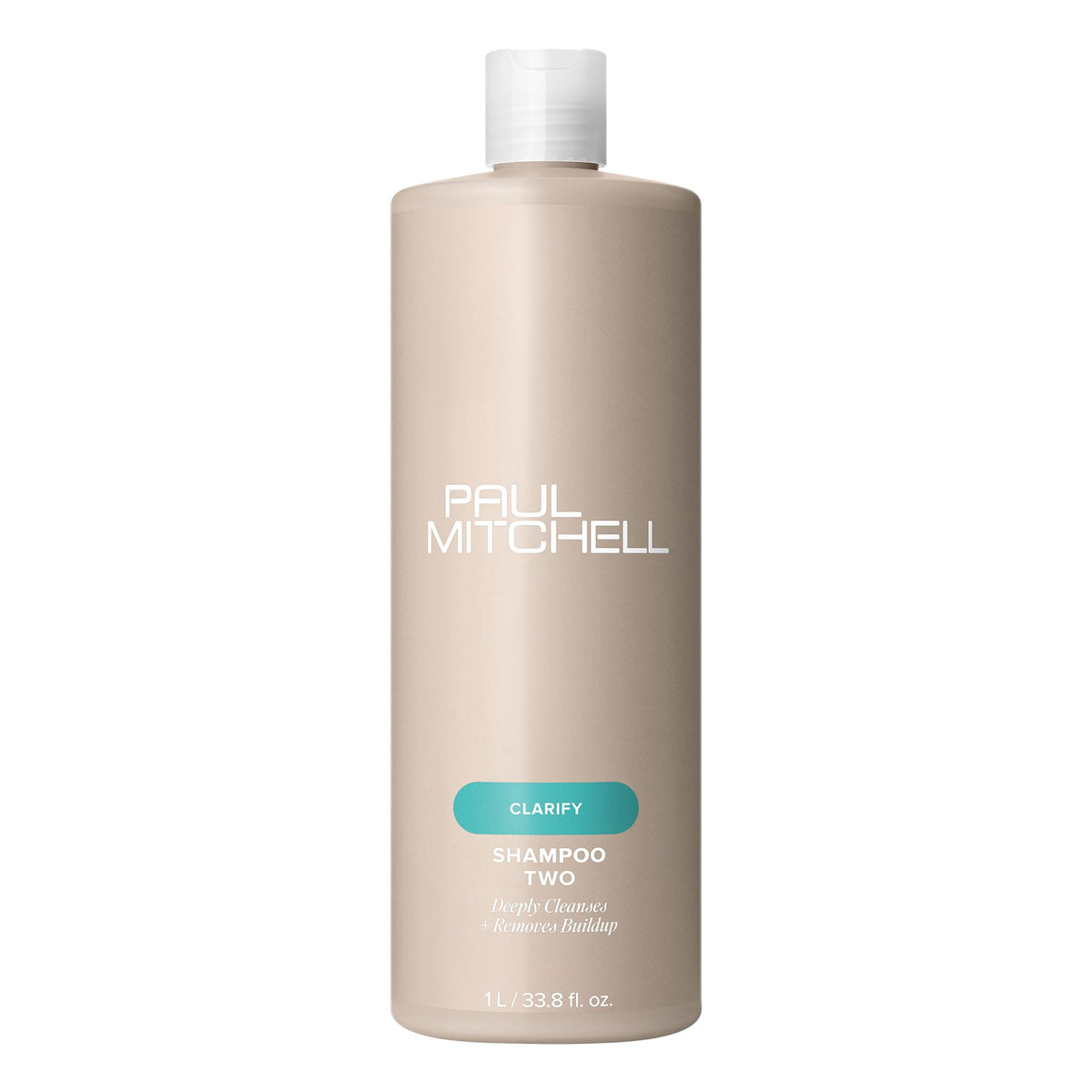 Paul Mitchell bottle front view showing clear labeling and lemon scent benefit