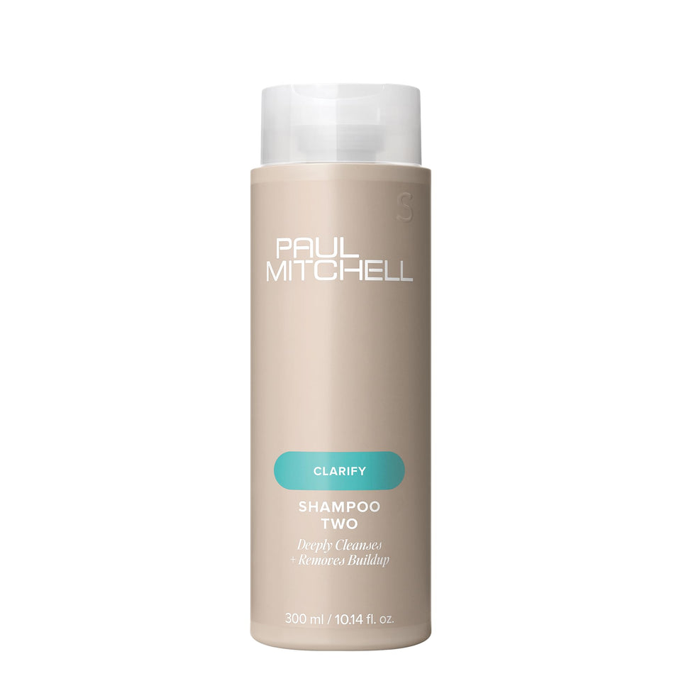 Paul Mitchell Shampoo Two front packaging showing lemon-scented clarifying benefit