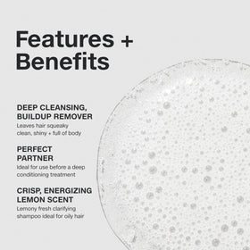 Paul Mitchell lather texture on hair demonstrating deep-clean benefit