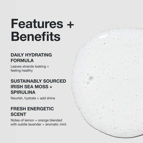 Paul Mitchell creamy lather texture demonstrating smooth application