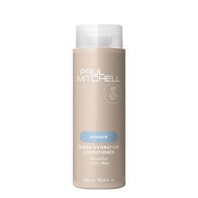 Paul Mitchell front packaging showing bottle and brand, for clear product identification