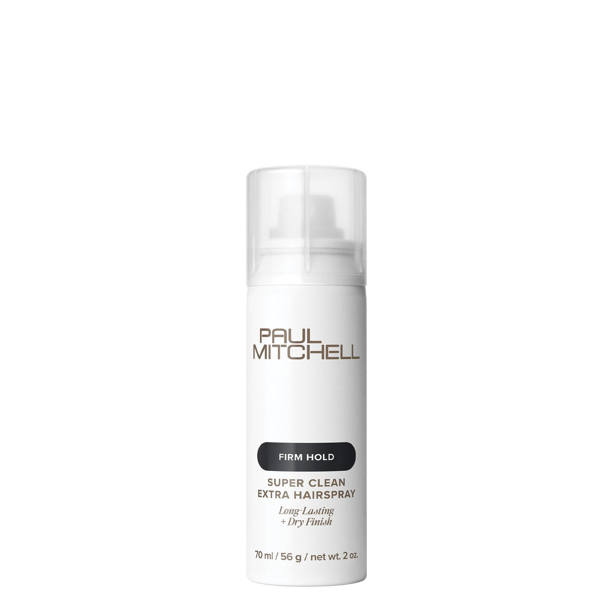 Paul Mitchell Super Clean Extra front packaging shows compact travel-friendly can