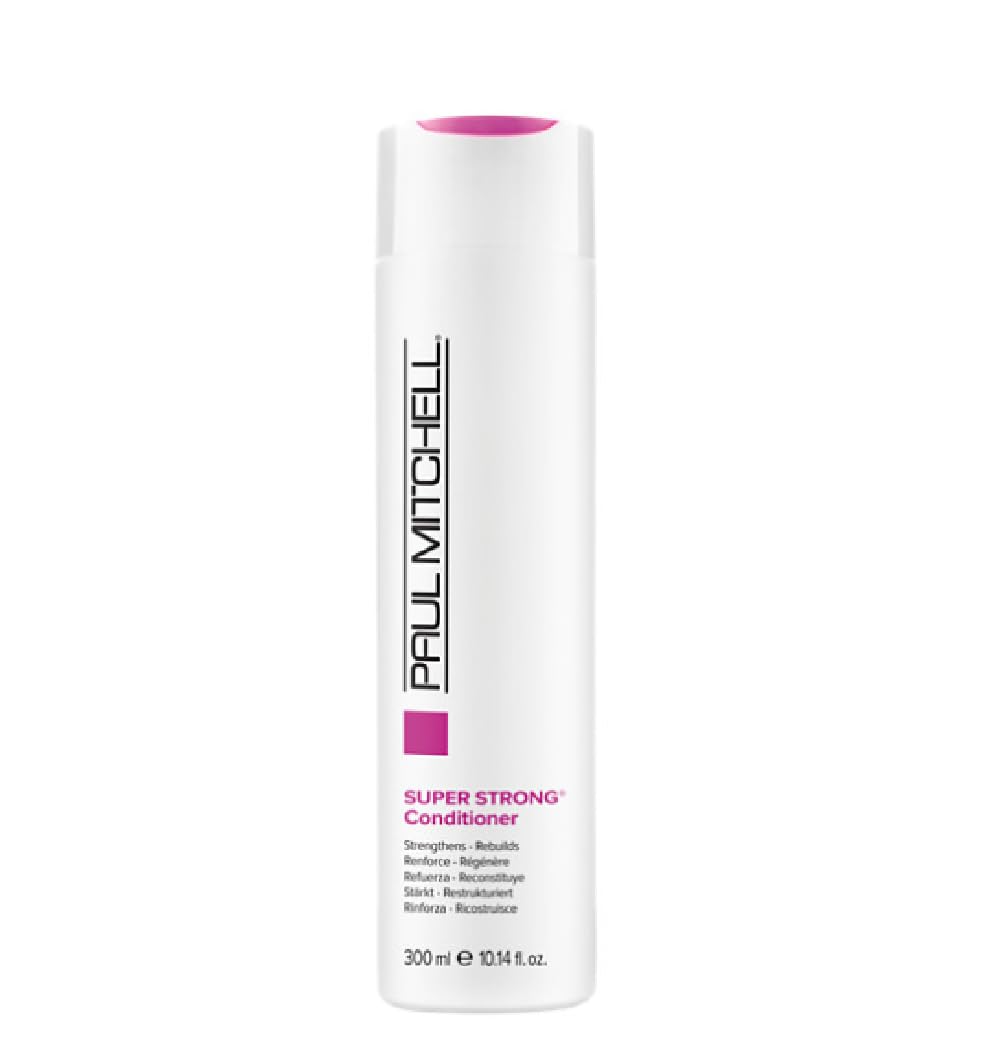 Paul Mitchell Super Strong Conditioner front bottle view showing label and size, builds strength