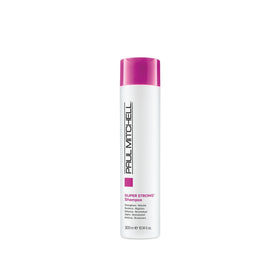 Paul Mitchell Super Strong shampoo front bottle shows packaging and brand benefits