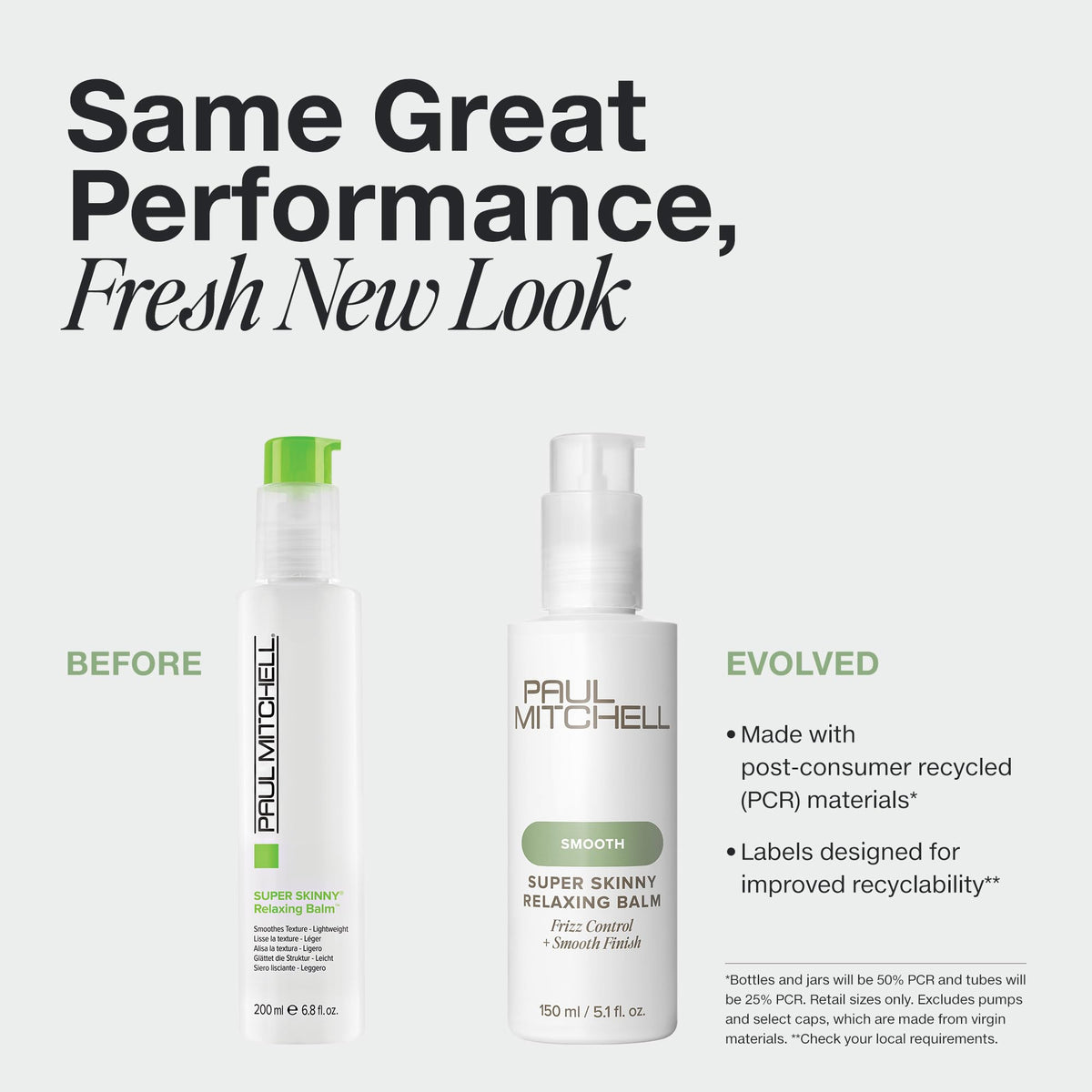 Paul Mitchell close-up of balm texture illustrating lightweight spreadability