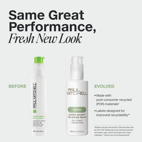 Paul Mitchell close-up of balm texture illustrating lightweight spreadability