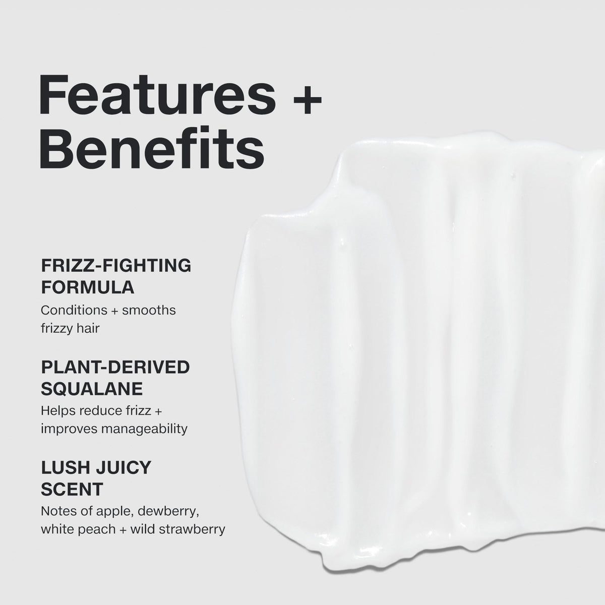 Paul Mitchell Super Smooth cream texture close-up showing creamy, lightweight conditioning