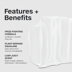 Paul Mitchell Super Smooth cream texture close-up showing creamy, lightweight conditioning
