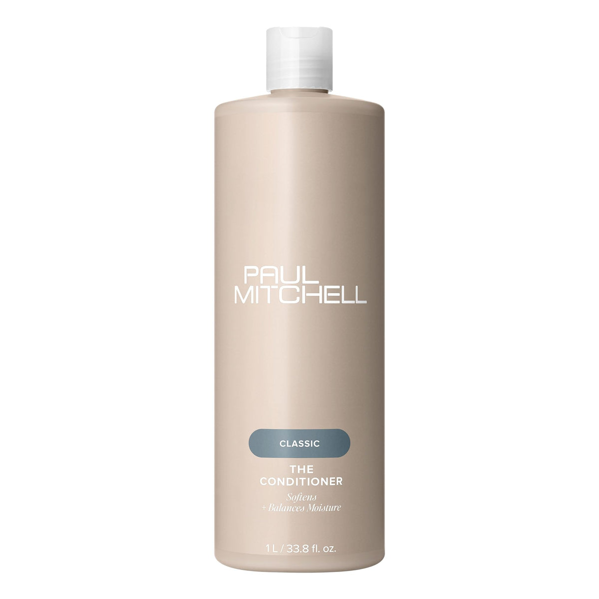 Paul Mitchell The Conditioner front bottle showing product and size benefits