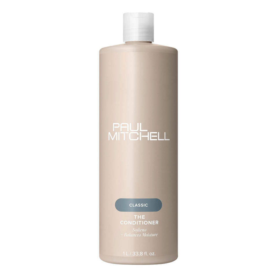 Paul Mitchell The Conditioner front bottle showing product and size benefits