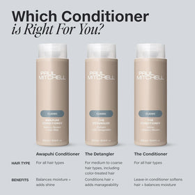 Paul Mitchell smoothing curly hair to reduce frizz and define curls