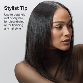 Paul Mitchell brush used on wet hair for easy styling benefit