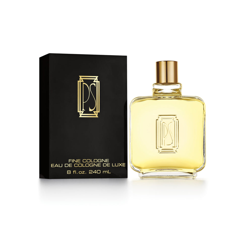 Paul Sebastian front bottle view showing elegant label and 8 fl oz size benefit