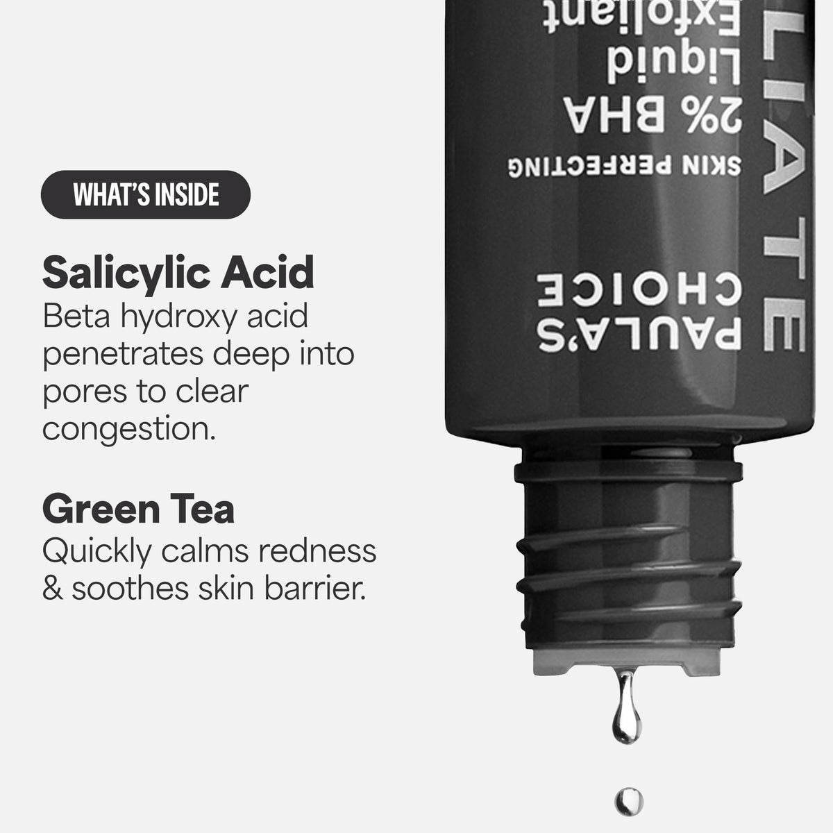 Paula's Choice applying product on hand showing smooth spreadability and quick absorption