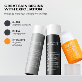 Paula's Choice opaque air-tight packaging protecting vitamin C potency