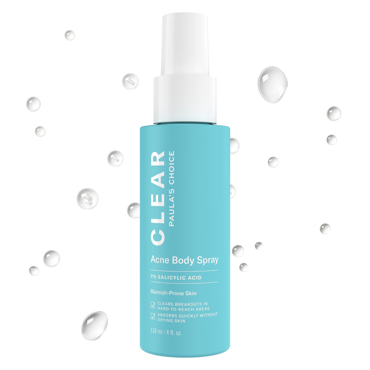 Paula's Choice spray front packaging showing product and benefit