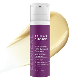 Paula's Choice front bottle view showing sleek packaging and clarity benefit