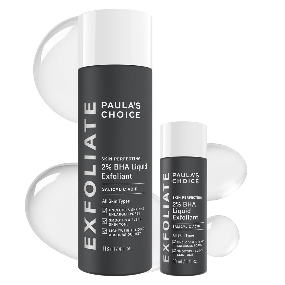 Paula's Choice front bottle packaging showing clear product identity and benefits