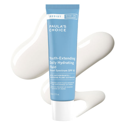 Paula's Choice front packaging showing SPF 50 protection and product name
