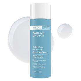 Paula's Choice front packaging showing bottle and label, clear product benefits