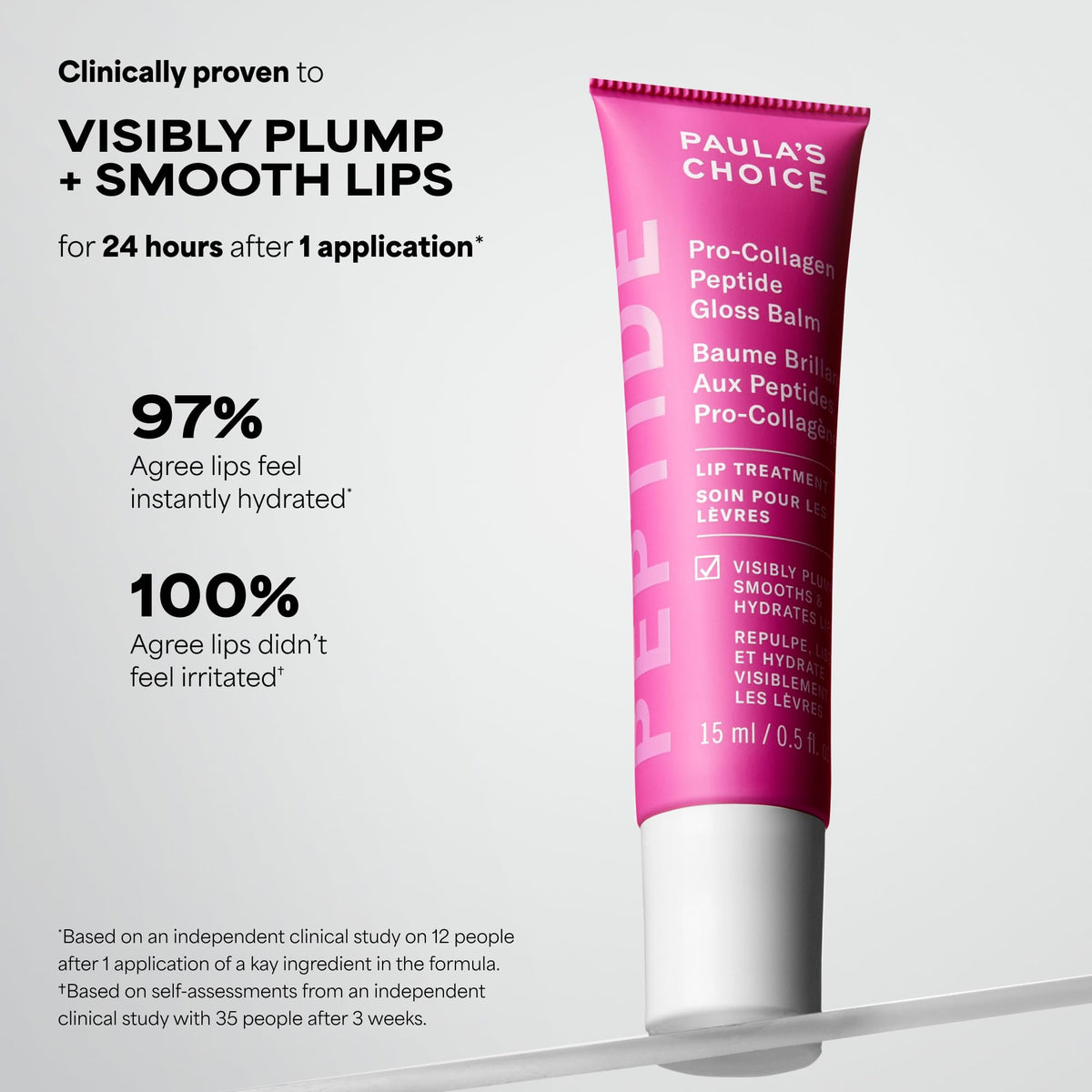 Paula's Choice sheer tint swatch on skin illustrating natural color and radiant shine