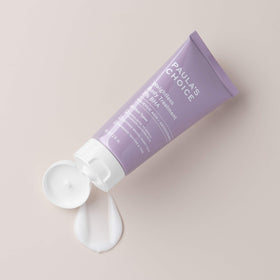 Paula's Choice lotion texture close-up illustrating lightweight, non-greasy hydration