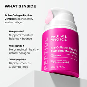 Paula's Choice cream spread on hand demonstrating quick absorption benefit