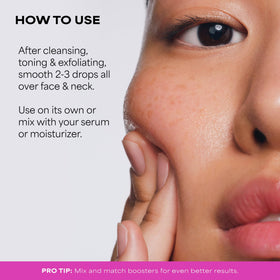 Paula's Choice on bathroom shelf styled among skincare showing daily routine compatibility benefit