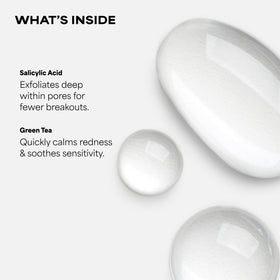 Paula's Choice dispensing product from bottle showing easy application benefit