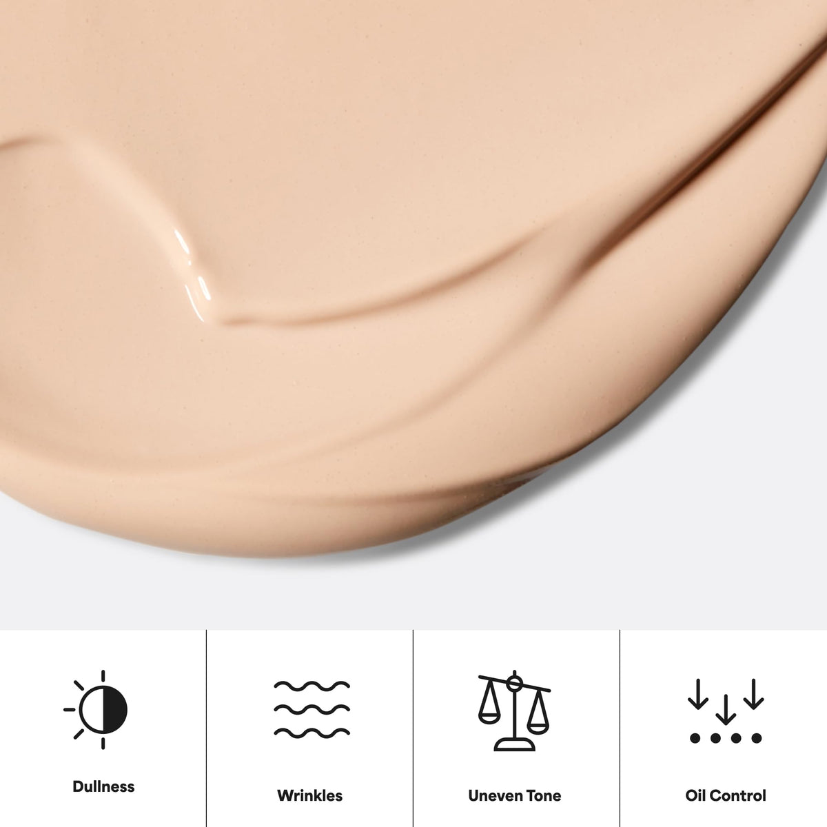 Paula's Choice applied under foundation showing smooth, oil-free base