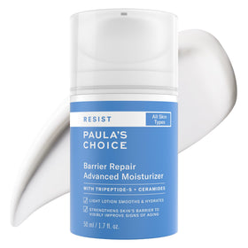 Paula's Choice front packaging showing product and benefits for barrier repair