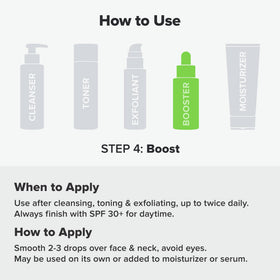 Paula's Choice serum pipette dispensing a droplet demonstrating precise, mess-free application