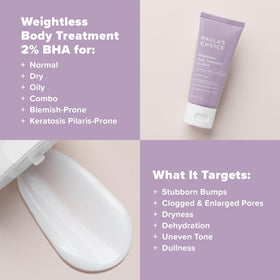 Paula's Choice bottle beside everyday items showing true size and convenience