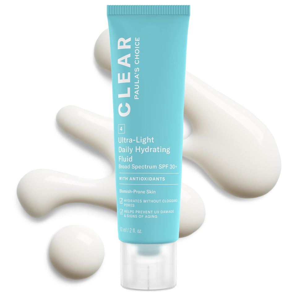 Paula's Choice front tube view showing label and SPF 30 benefit