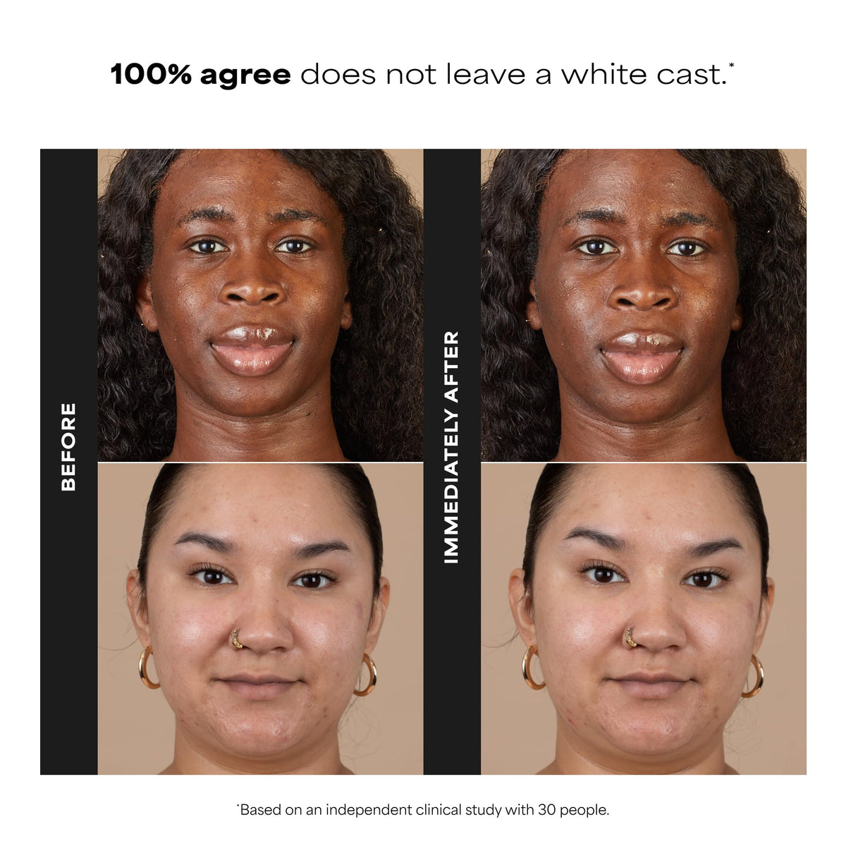 Paula's Choice dispensing lightweight sunscreen texture from nozzle