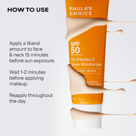 Paula's Choice applied under foundation demonstrating smooth layering