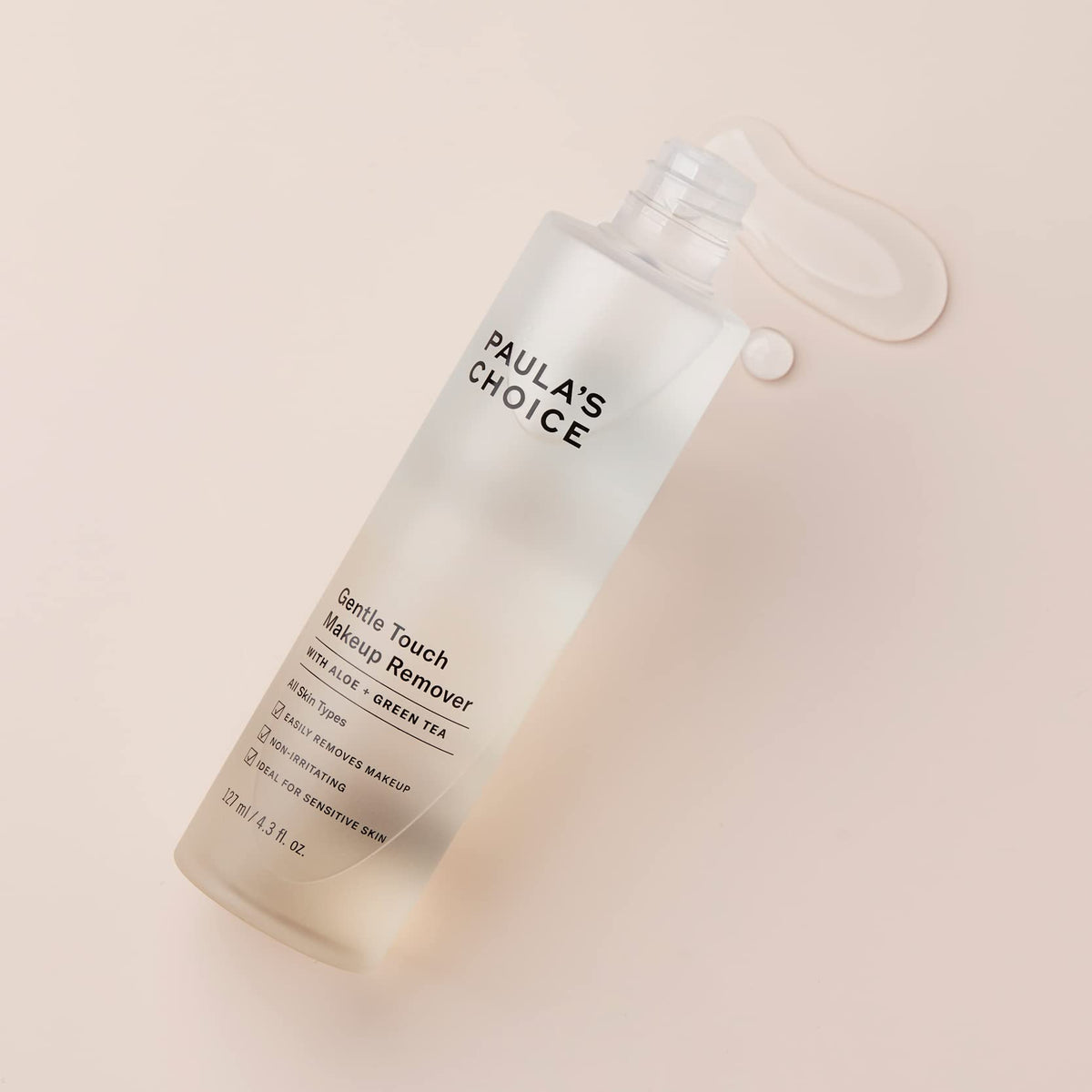 Paula's Choice close-up texture with aloe highlights, demonstrating gentle hydration benefit