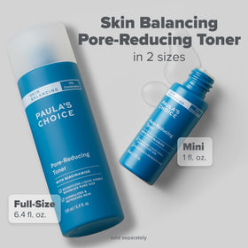 Paula's Choice on bathroom counter in lifestyle scene conveying daily use