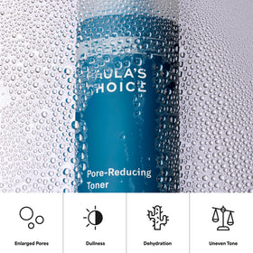 Paula's Choice 1 oz bottle next to a ruler showing compact travel size
