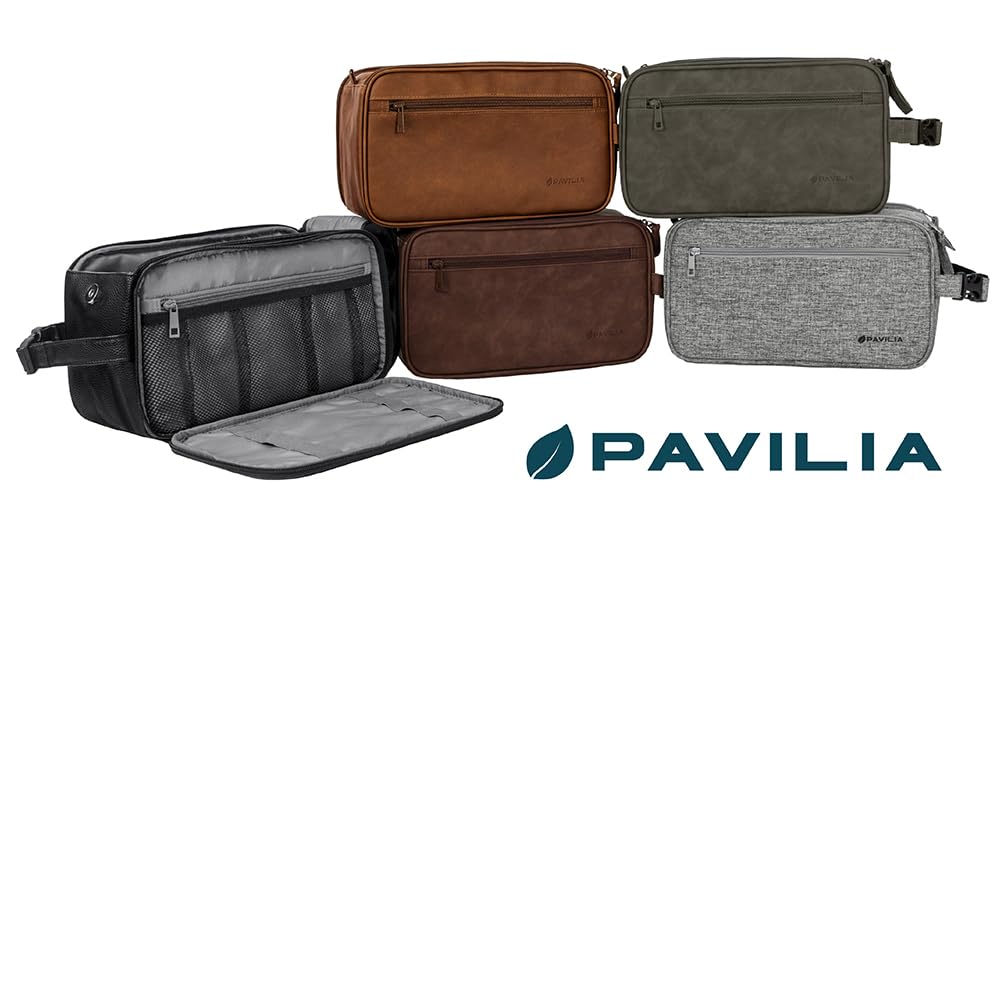 PAVILIA packed inside suitcase illustrating tidy storage and travel-ready convenience