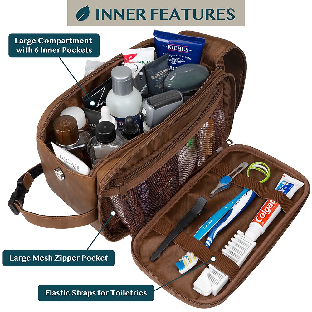 PAVILIA open interior with elastic loops and mesh pockets for organization
