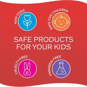 Paw Patrol label close-up showing ingredient list and child-friendly branding