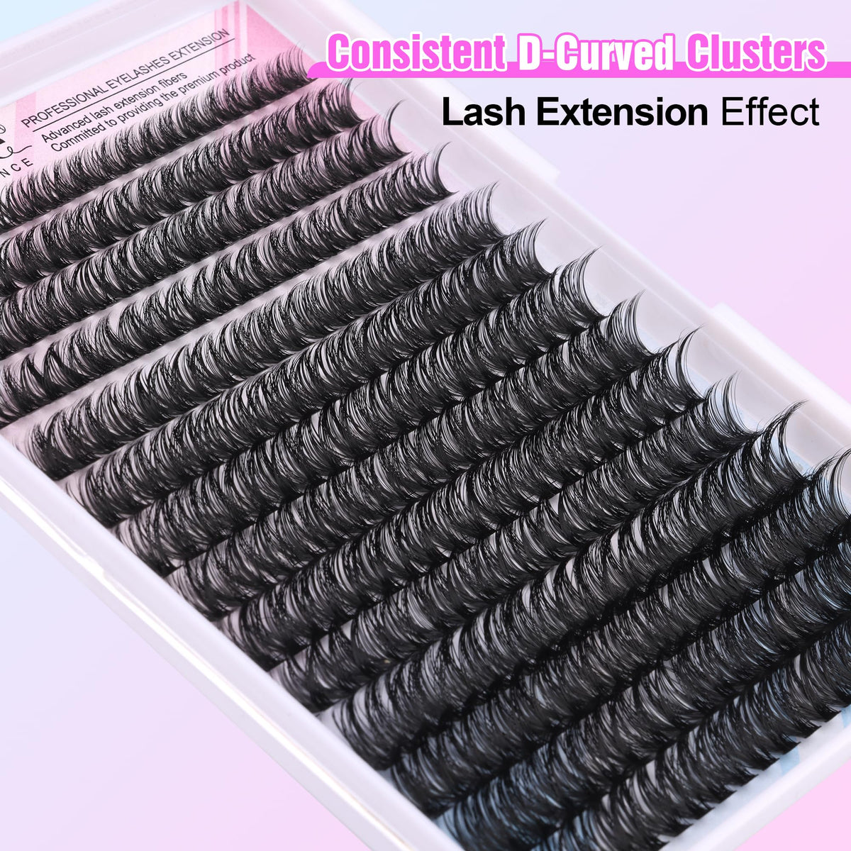 Pawotence lash band texture detail showing durable lightweight bands