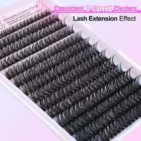 Pawotence lash band texture detail showing durable lightweight bands