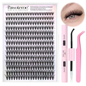 Pawotence front packaging showing full DIY lash kit and contents for convenience