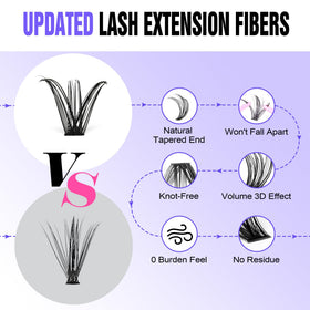 Pawotence length comparison 8–16mm demonstrating customization options