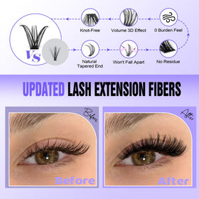 Pawotence arrangement of 9–16mm lashes illustrating length variety benefit