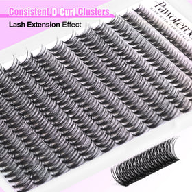pawotence lengths comparison scale showing 8–15mm mix for customizable styling