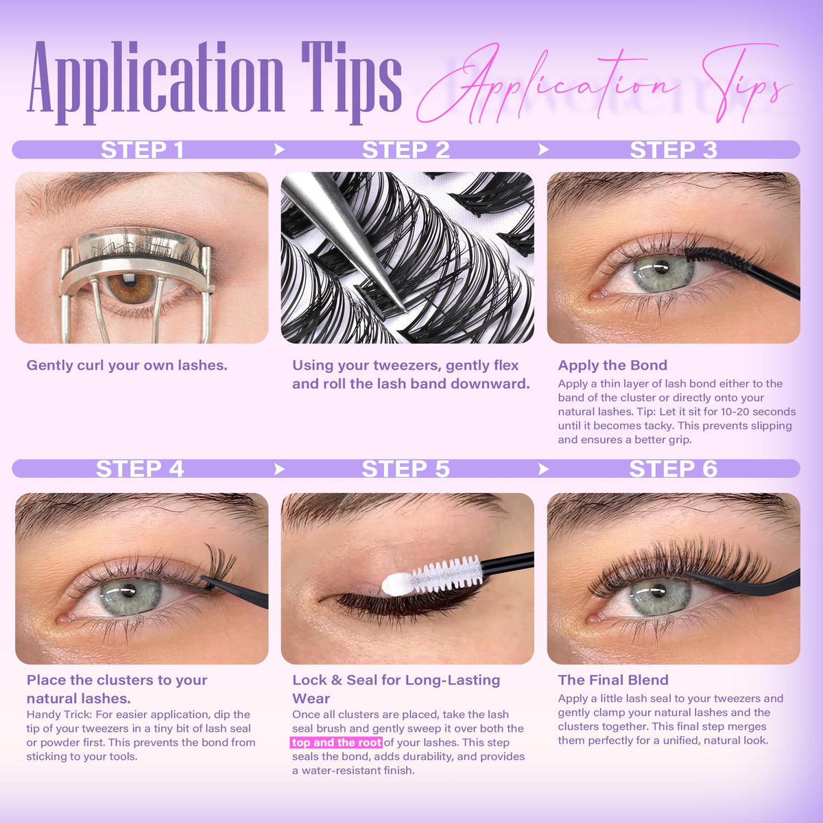 Pawotence lifestyle image of evening makeup showcasing dramatic volume